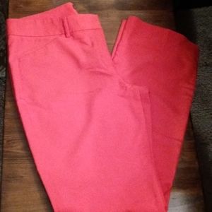 Express Editor pink slacks